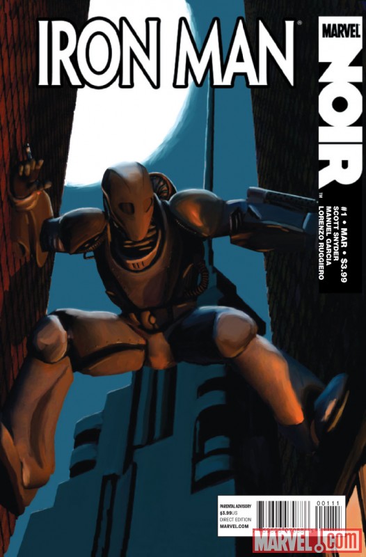 Noir Spiderman Images. Iron Man: Noir #1